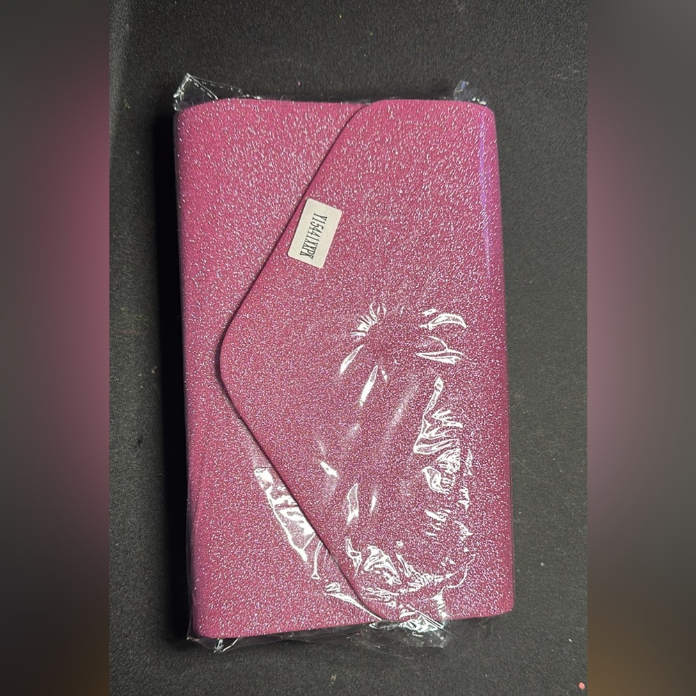 Pink Glitter Purse